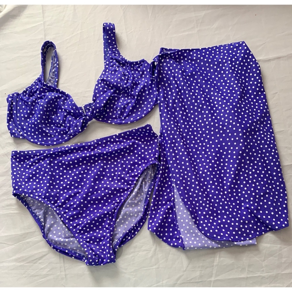Pacific Connections 3 piece Swimsuit Size 20W NWOT